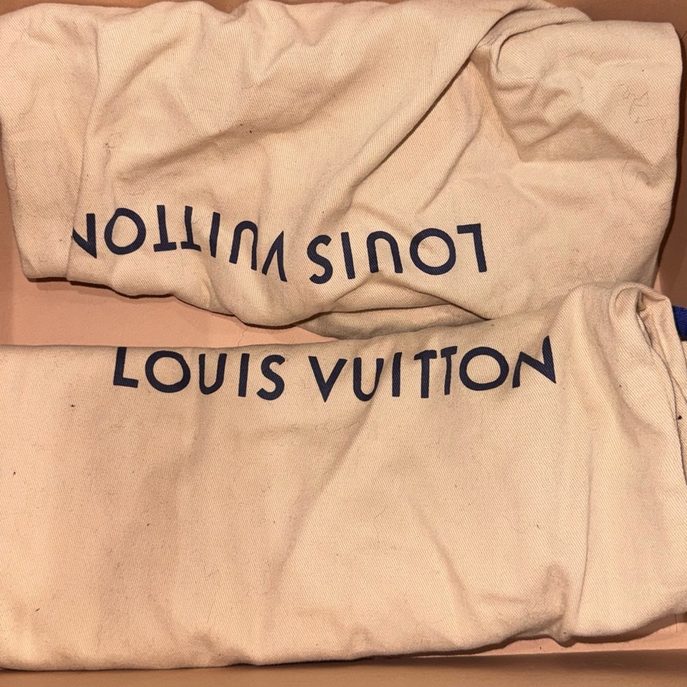 Louis Vuitton Monogram Laureate Black and Brown Boots - Picture 3 of 6